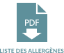 LISTE DES ALLERGÈNES PDF